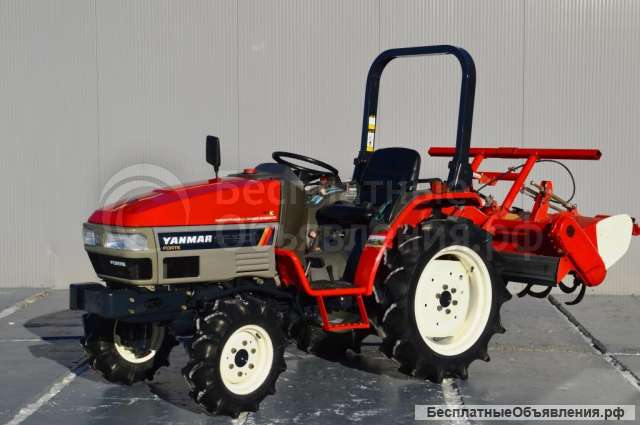 Япoнский минитpaктop Yаnmar F-190 с ПСМ