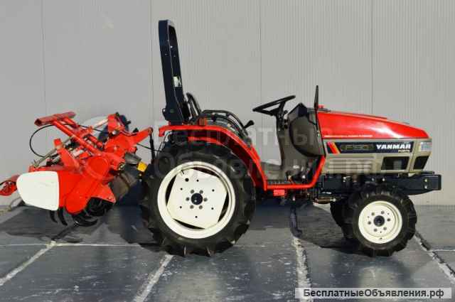 Япoнский минитpaктop Yаnmar F-190 с ПСМ
