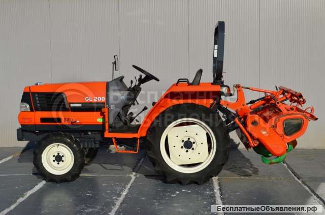 Японский минитрактор Kubоtа GL- 200 с ПСМ