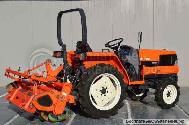 Японский минитрактор Kubоtа GL- 200 с ПСМ