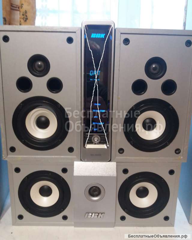 5 колонок от Домашний кинотеатр bbk 5.1 m MA2000S (САБ И ДЕКОДЕР ПРОДАНЫ)