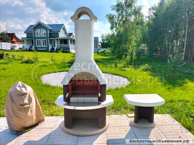 Модульная печь барбекю