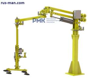 Манипулятор пневматический перенос грузов