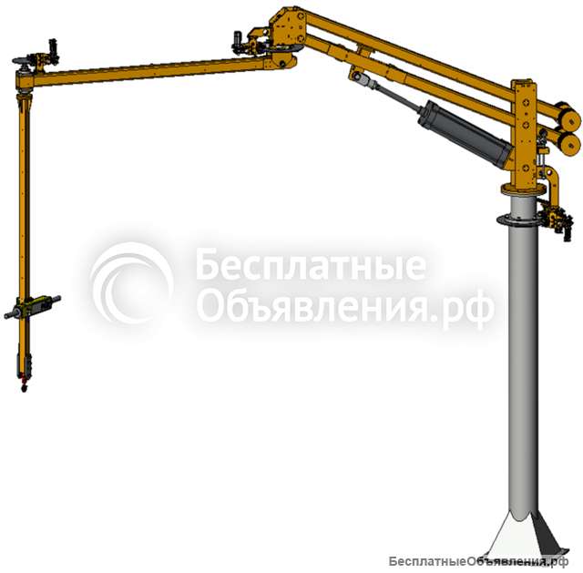 Манипулятор пантограф гидравлика МП-1000-ГП перенос грузов грузозахват