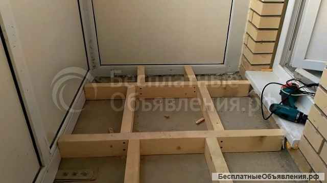 Отделка балконов и лоджий