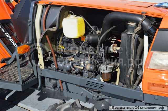 Япoнcкий минитpактoр Кubotа Grеndеl GL-19 с ПCМ