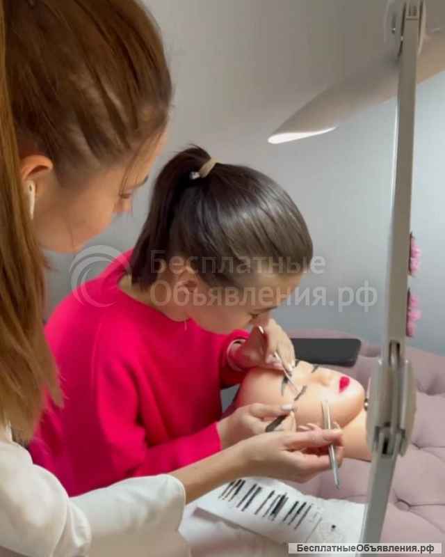 Обучение наращиванию ресниц с нуля