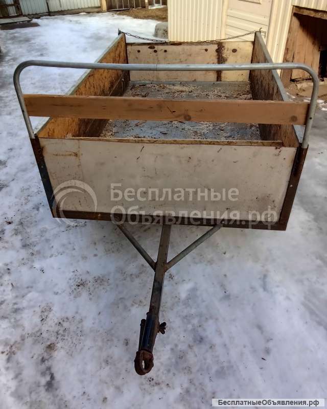 Прицеп для мини трактора, мотоблока