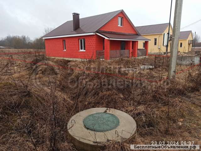 Дом 89 метров по фундаменту, на 8 сотках, все коммуникации