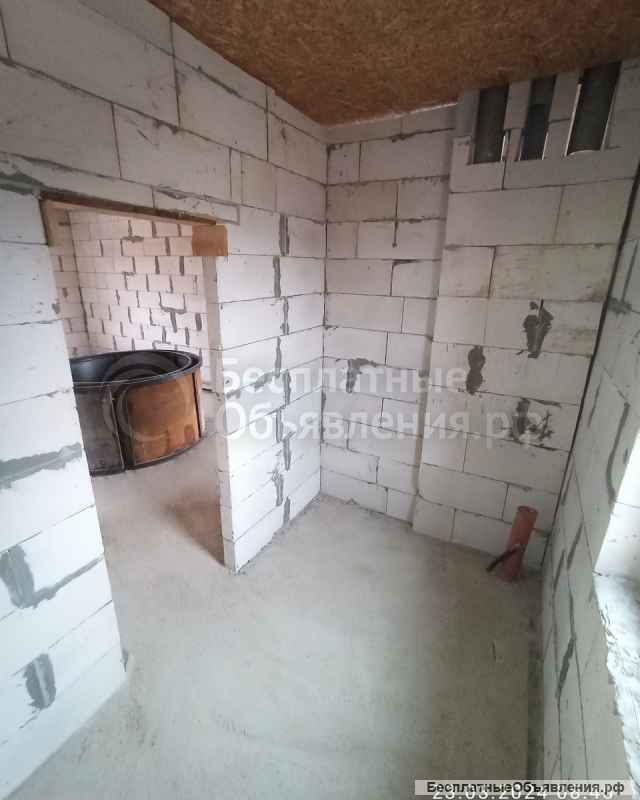 Дом 89 метров по фундаменту, на 8 сотках, все коммуникации