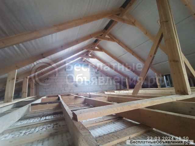 Дом 89 метров по фундаменту, на 8 сотках, все коммуникации