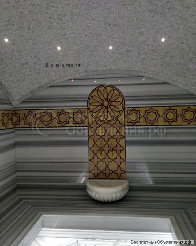 Строительство, шефмонтаж хамама