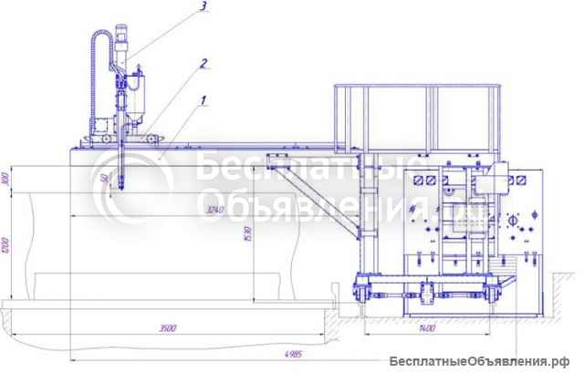 Машина металлургическая резки металла Лавина-2 з-да Плазмамаш