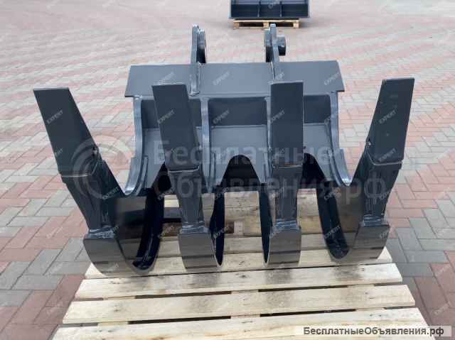 Рыхлитель, ковш грабли, корчеватель на экскаватор