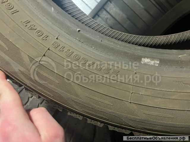 Шины зимние, шипованные