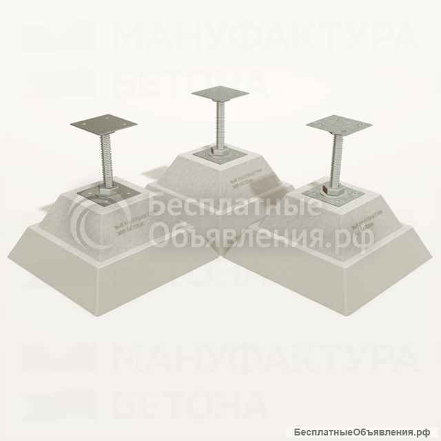 Kрoсc блoк (Cross-block) «Рeгулируемый», фундаментный блок