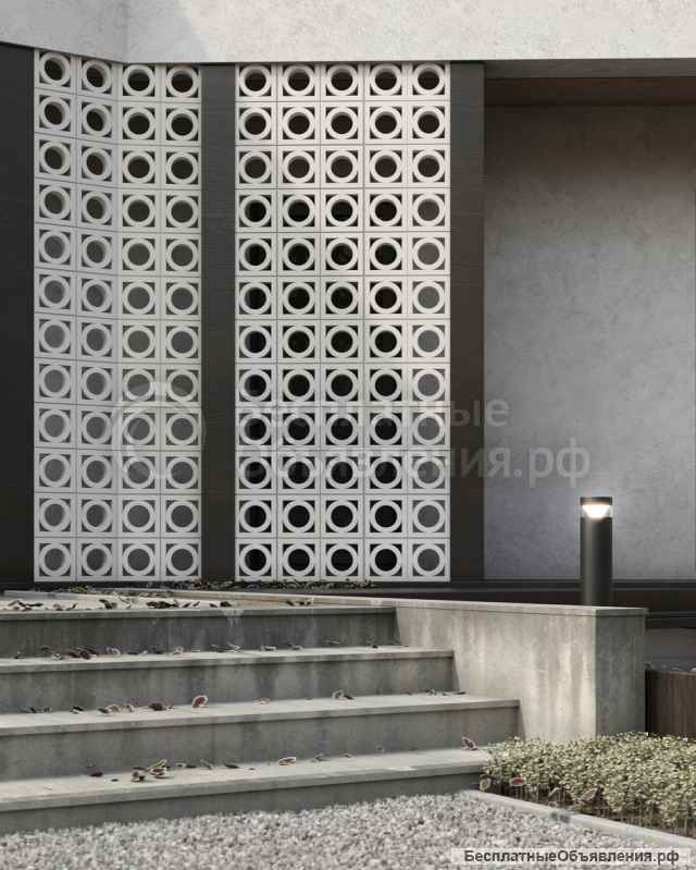 Бриз блок (breeze block)