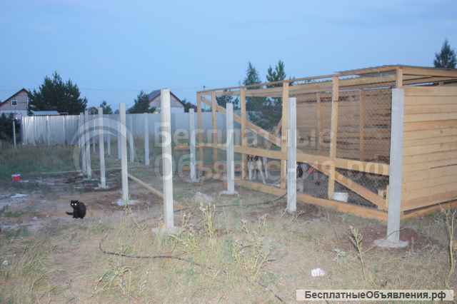 Бетонные столбы для забора