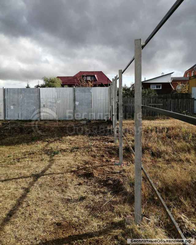 Бетонные столбы для забора