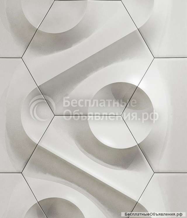 Объемная настенная плитка, 3d панели
