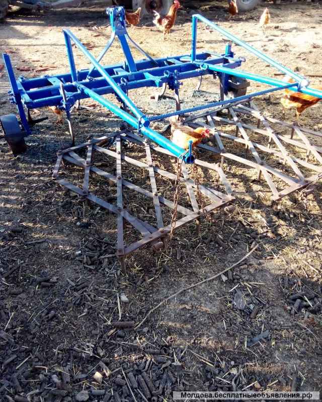 НЕДОРОГО Культиватор с 9 лапками