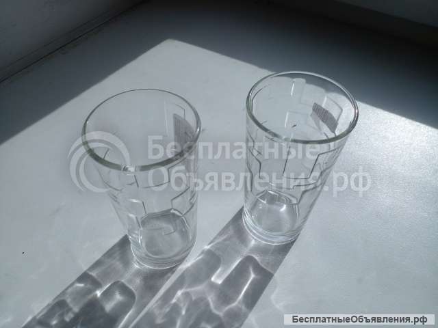 Стаканы стеклянные