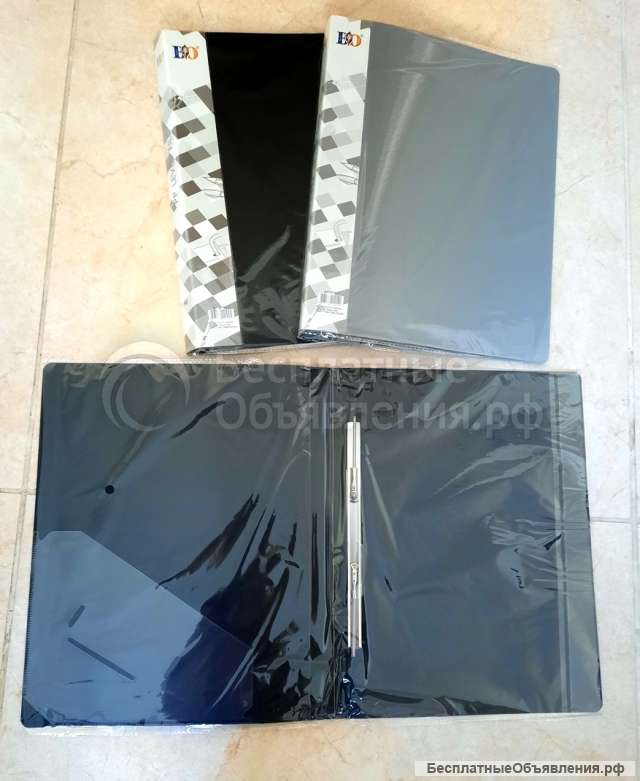 Пластиковые папки-скоросшиватели новые