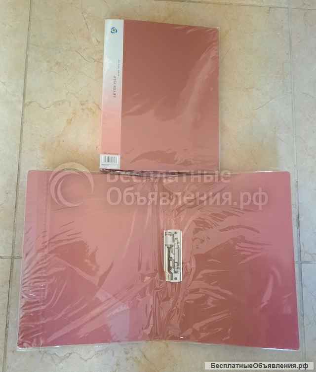 Пластиковые папки-скоросшиватели новые