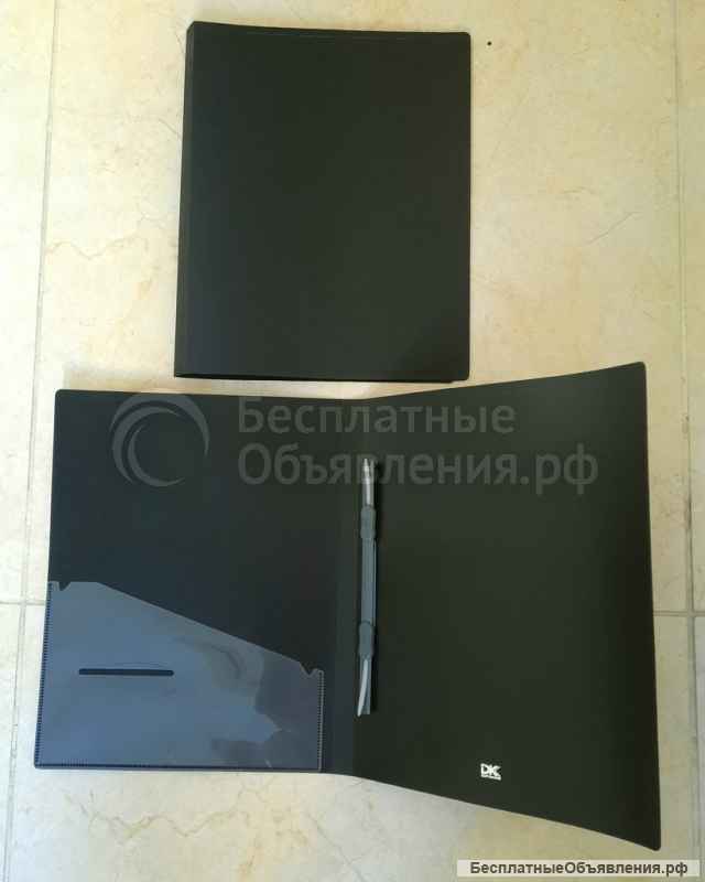 Пластиковые папки-скоросшиватели новые