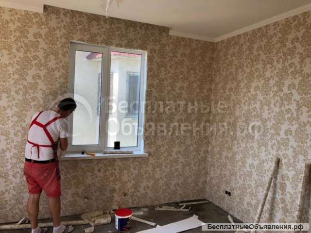 Отделочные работы и бетонные работы