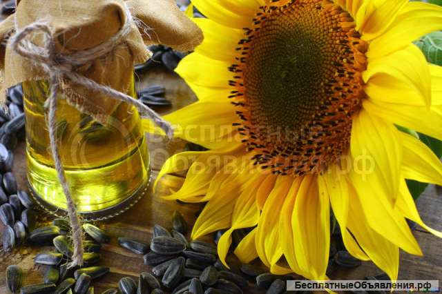 Масло подсолнечное, рафинированное дезодорированное