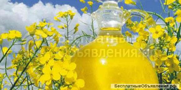Масло рапсовое рафинированное дезодорированное