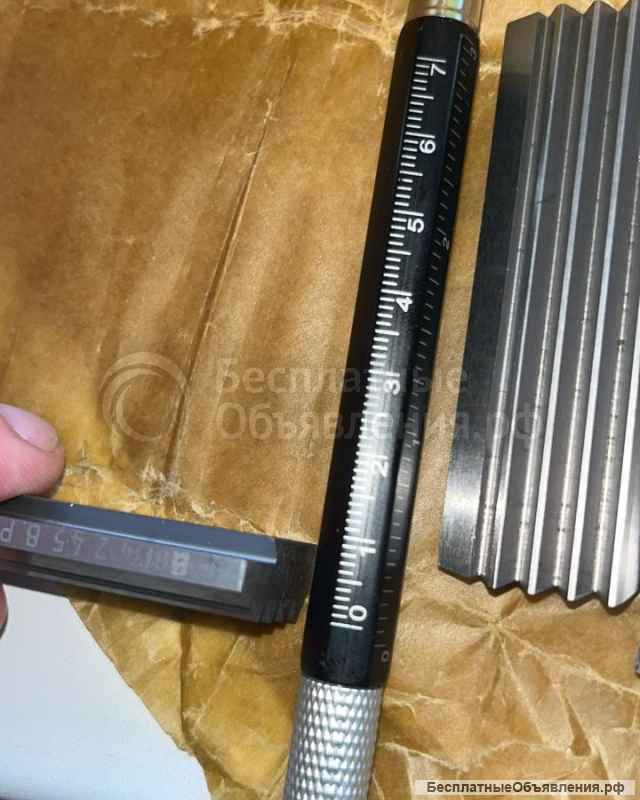 Гребенка резьбонарезная плоская шаг резьбы 4.5