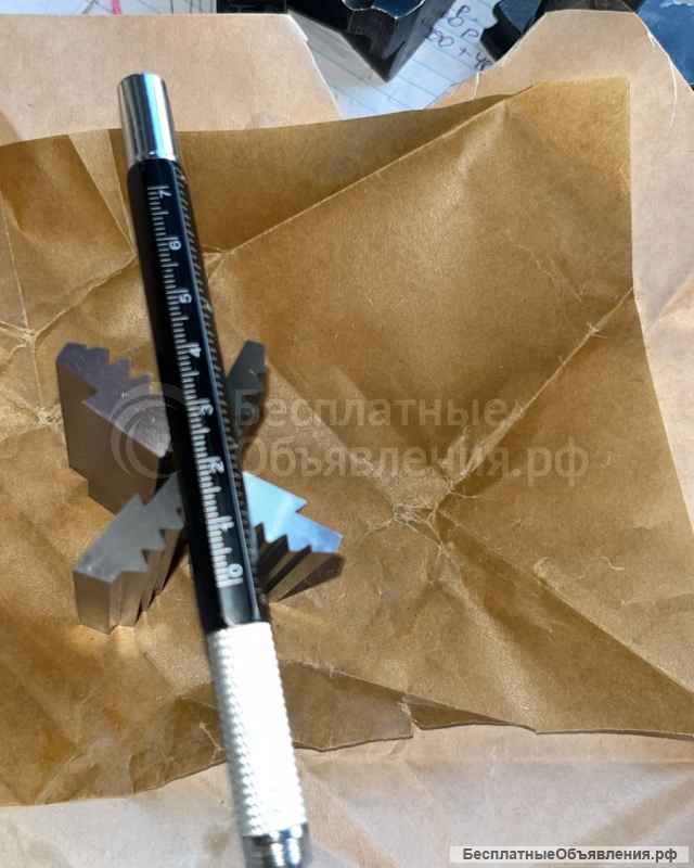 Гребенка резьбонарезная плоская шаг резьбы 4.5