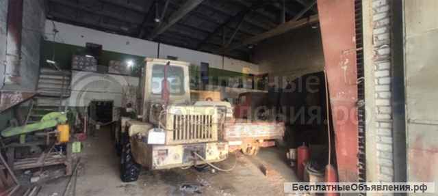 Производственная база с техникой