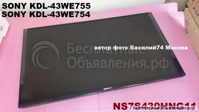 Матрица NS7S430HNG11 для Sony KDL-43WE755 / Sony KDL-43WE754