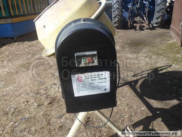 Бетономешалка БСЭ-140/400 "Калибр"