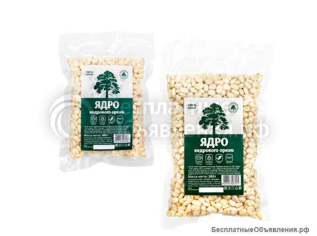 Кедровые орехи от производителя