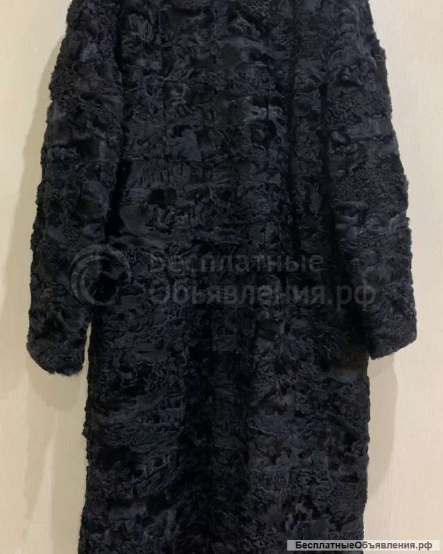 Шуба из натурального каракуля