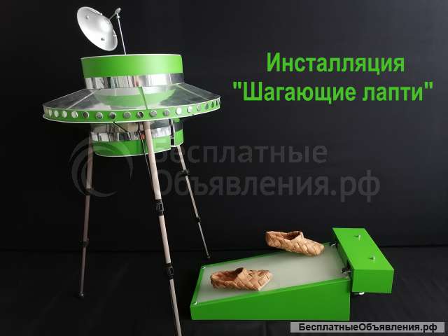 Необычное новогоднее оформление магазина обуви