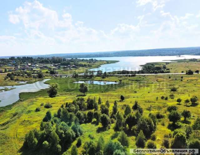 48 участков под застройку коттеджного поселка на берегу Кольчугинского водохранилища