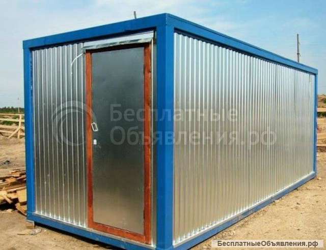 Бытовка блок-контейнер 6 м