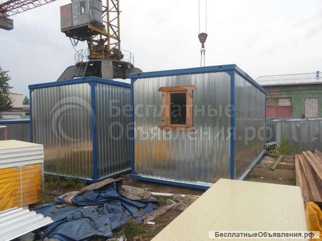 Бытовка блок-контейнер 6 м