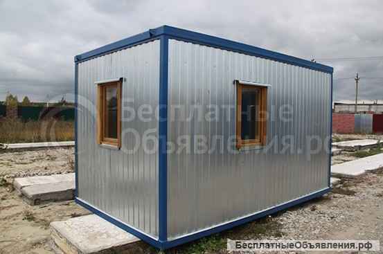 Бытовка блок-контейнер 6 м