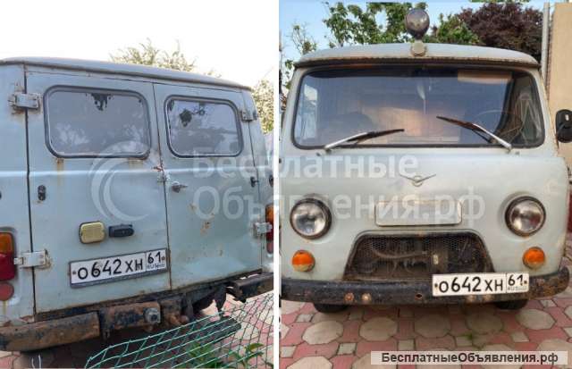 Легковой автомобиль: УАЗ 3962