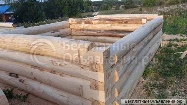 Срубы из липы 3х3 3х4 3х5 3х6 4х5 4х6 5х5 для бани