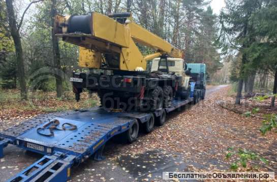 Трал. Аренда трала до 70 тонн. Профессиональные перевозки по Ижевску и УР