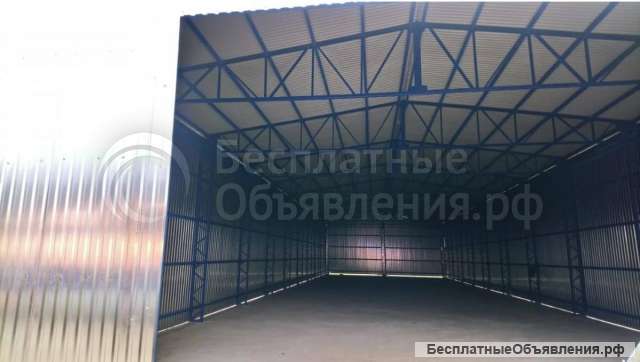 Быстро возводимые ангары склады сендвич панели