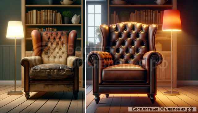 Профессиональная перетяжка мягкой мебели