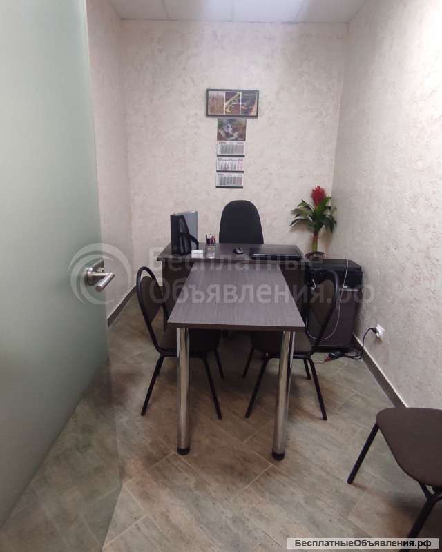 Отдельный кабинет в коворкинге, 7.5 м²